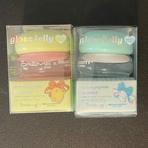 THE CREME SHOP SANRIO HELLO KITTY FRIENDS GLOSS JELLY TINTED LIP GLAZE LOT